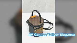 LV Cannes Tas Geel Monogram Luxe Stijl