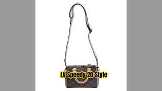 LV Speedy Bandouliere 20 monogram tas luxe stijl