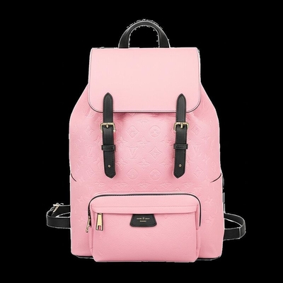 LV de Roze Zwarte van Ontwerperbrand backpack Louis Vuitton Monogram Montsouris Backpack