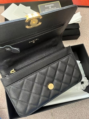 Klassieke KWOC Ketting op Portefeuille Chanel Small Handbag AP3019