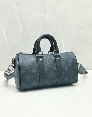 Zak Louis Vuitton Monogram Canvas Keepall M45947 van verduisterings de Omgekeerde Keepall XS