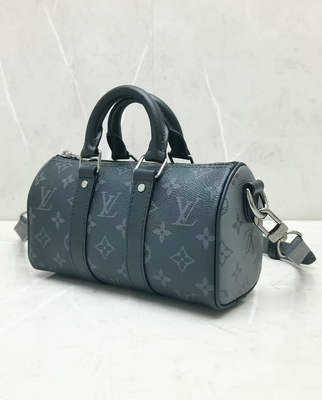 Zak Louis Vuitton Monogram Canvas Keepall M45947 van verduisterings de Omgekeerde Keepall XS