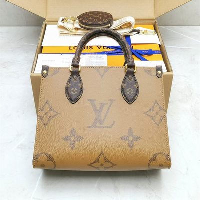 De Totalisator van de Ontwerpermonogram bag crossbody van M46373onthego P.m.