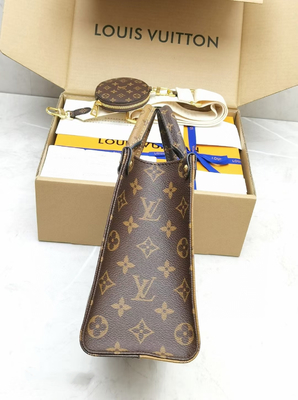 De Totalisator van de Ontwerpermonogram bag crossbody van M46373onthego P.m.