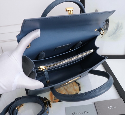 Kalfsleder Dior Branded Ladies Handbag Medium St Honoré Tote D6718