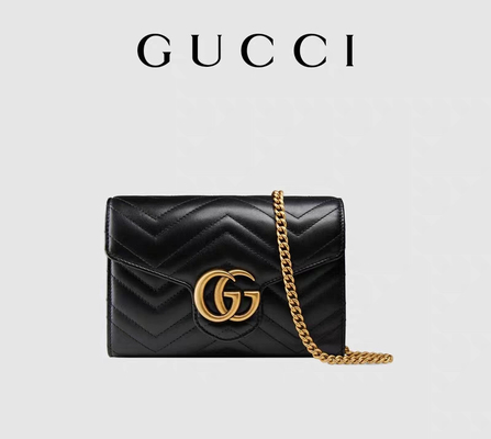 GG Marmont Schouderzak Marmont Matelassé Mini Bag Flap