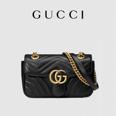 GG Marmont Schouderzak Marmont Matelassé Mini Bag Flap