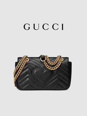 GG Marmont Schouderzak Marmont Matelassé Mini Bag Flap