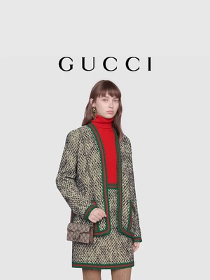 Klein GUCCI Dionysus smukte het Gemerkte Suède van het Dameshandtas Met een laag bedekte Canvas op