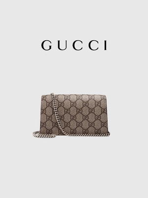 Klein GUCCI Dionysus smukte het Gemerkte Suède van het Dameshandtas Met een laag bedekte Canvas op