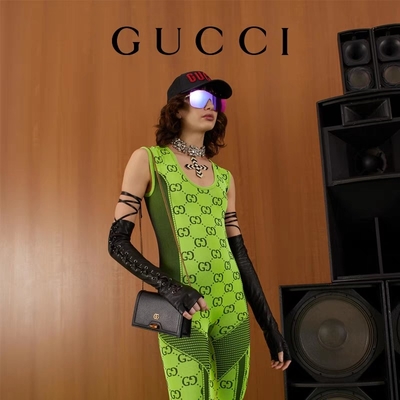 ODM Gemerkte Slot van Boodschappersbag gucci Diana Wallet On Chain Bamboo