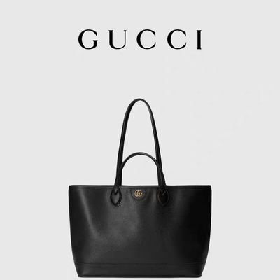 Gemerkte de Schouderzak van GUCCI Ophidia Kleine Middelgrote Korrelleerzwarte