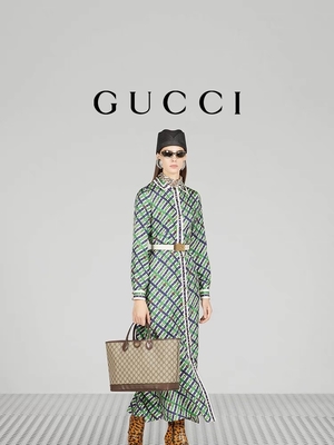 Gemerkte de Schouderzak van GUCCI Ophidia Kleine Middelgrote Korrelleerzwarte