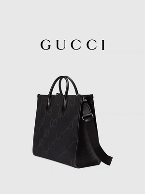 Gemerkt GUCCI Jumbogg Tote Bag Medium For Men Heer
