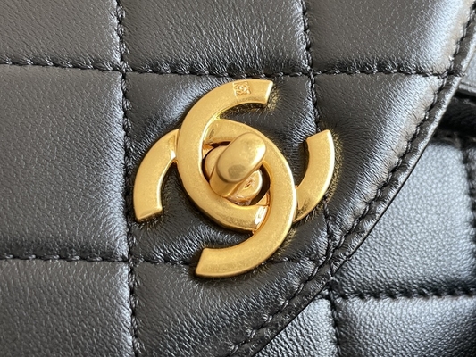 Chanel Leather Flap Designer Brand-Rugzak 1994-1996 Diamond Quilted For Women