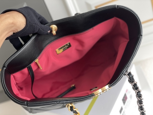 De toevallige Stijl van het de Partijbureau van Lamsvachtchanel classic lambskin bag plain