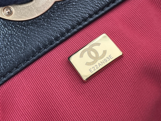 De toevallige Stijl van het de Partijbureau van Lamsvachtchanel classic lambskin bag plain
