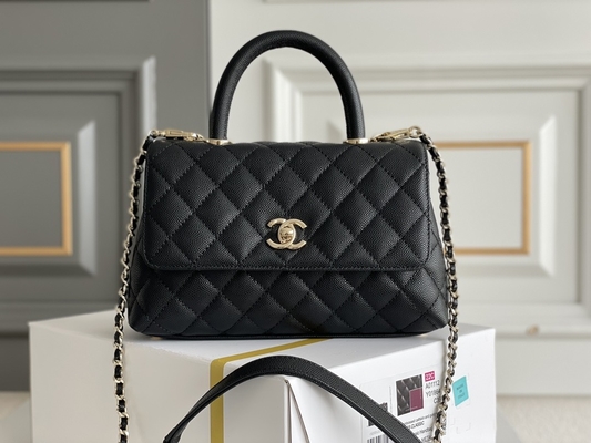 *** Hemming Stitching Branded Ladies Handbag-Lamsvacht Chanel Trapezoid Bag