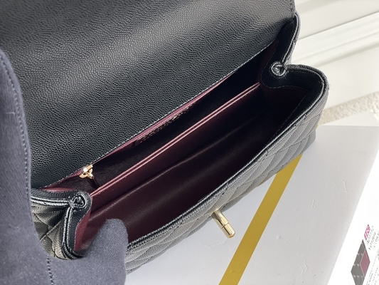 *** Hemming Stitching Branded Ladies Handbag-Lamsvacht Chanel Trapezoid Bag