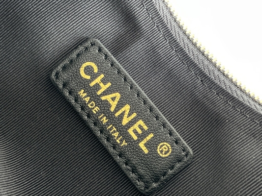 Zwart van de de Zwerverhandtas van Kettingsmini sling bag branded chanel de Kalfslederleer
