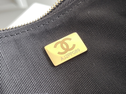Zwart van de de Zwerverhandtas van Kettingsmini sling bag branded chanel de Kalfslederleer