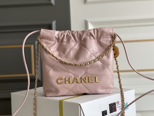 MINI22s de Kalfsleder Roze Witte Zwarte Geel van Chanel Branded Ladies Handbag 22B