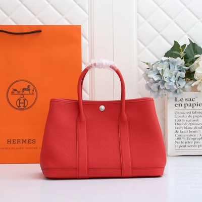 De Gemerkte Zak Hermes Negonda Garden Party 30 van de Bougainvillierzegel Preloved