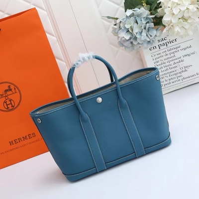 De Gemerkte Zak Hermes Negonda Garden Party 30 van de Bougainvillierzegel Preloved