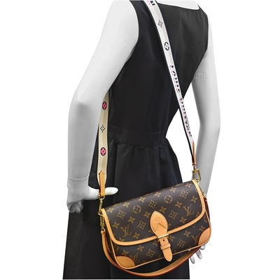 Het Canvas van het de Zakmonogram van jacquardmini sling bag branded classic Diane LV