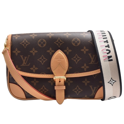 Het Canvas van het de Zakmonogram van jacquardmini sling bag branded classic Diane LV