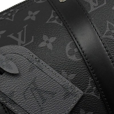 Het klassieke LV van de Monogramverduistering Kruis van het de Jacquardcanvas van de STADSkeepall Zak - de Zak van lichaamsboston