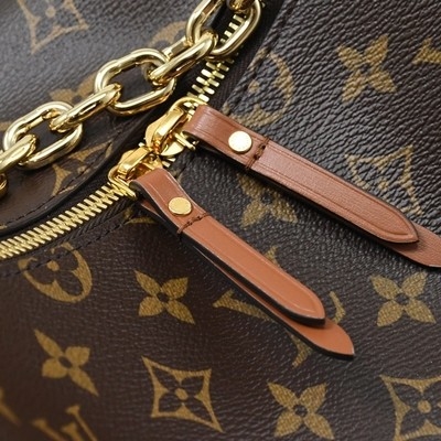 LV van de de Maanzweep van Ontwerpermonogram bag presbyopic het Halve Leer Tote Handbag