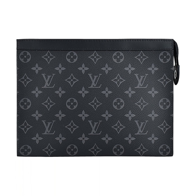 Versiering van de Zakpochette Louis Vuitton Voyage Pouch Canvas van monogram de Verduistering Gemerkte Mensen