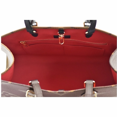 Omgekeerde Canvasontwerper Monogram Bag OnTheGo de HEREN Louis Vuitton Shopping Bag