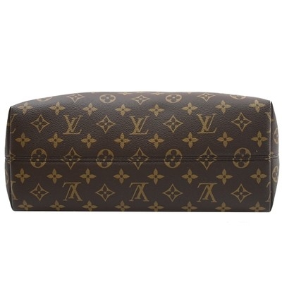 Monogram met een laag bedekt canvas BoéTie de HEREN Tote Bag M45987 Donkere Koffie