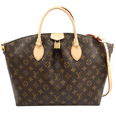Monogram met een laag bedekt canvas BoéTie de HEREN Tote Bag M45987 Donkere Koffie