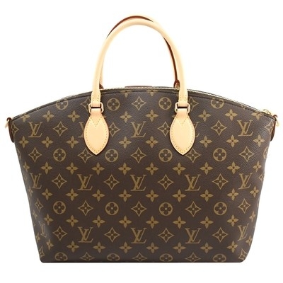 Monogram met een laag bedekt canvas BoéTie de HEREN Tote Bag M45987 Donkere Koffie