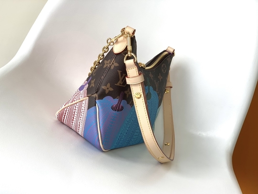 Monogramlv Boulogne Zak Met een laag bedekt Canvas met Pompoendruk