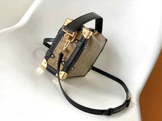 Met een laag bedekte van de Presbyopielouis vuitton M46358 LV van de Canvascruise van het de Boomstammonogram Zij de Schouderzak