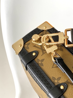 Met een laag bedekte van de Presbyopielouis vuitton M46358 LV van de Canvascruise van het de Boomstammonogram Zij de Schouderzak