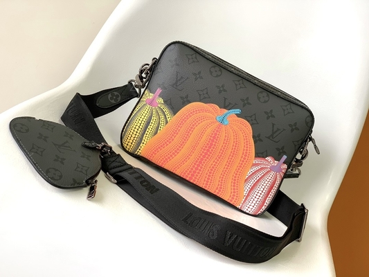 LV x YK-van de de Zakm46358 Straat van de Unisex- Gemerkte Mensen van het Triomonogram de Stijlsamenwerking 3WAY