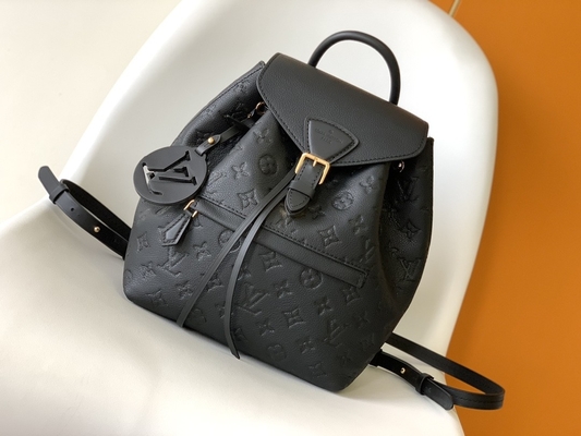 LV de Roze Zwarte van Ontwerperbrand backpack Louis Vuitton Monogram Montsouris Backpack