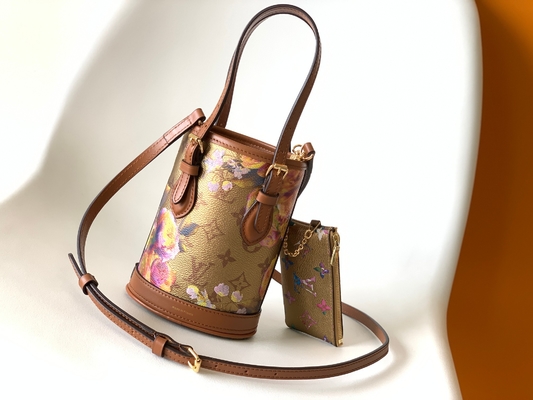 Metaalbloem Louis Vuitton Neverfull Bucket Bags M81724