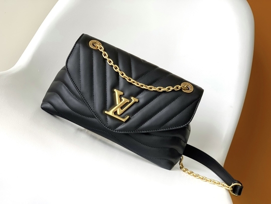 LV Preloved Gemerkte de Keten van het Zakm58549 New Wave Zak