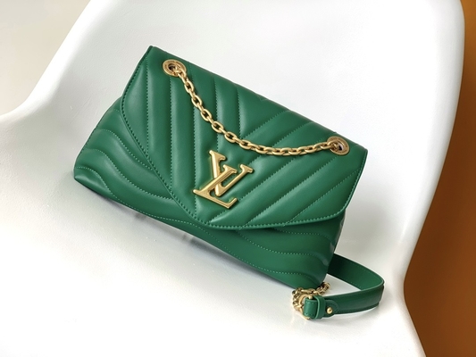 LV Preloved Gemerkte de Keten van het Zakm58549 New Wave Zak
