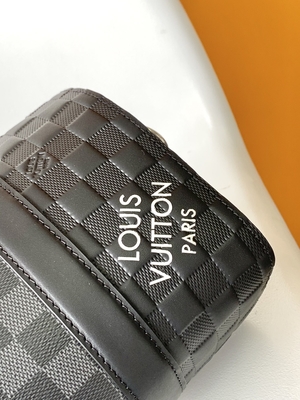 Gemerkte LV Keepall BandoulièRe 25 van Mensen Schaakbordboodschapper Bag