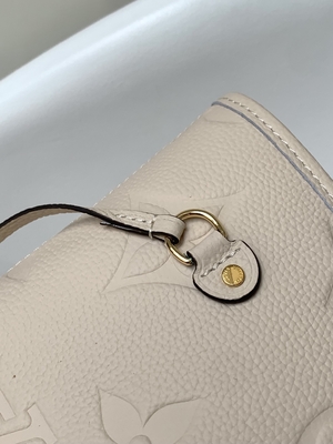 Preloved Gemerkte MM. van Neverfull van het Monogramcanvas Beige Tote Bag