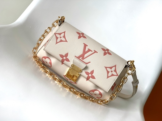 Het favoriete Leer van Roommini sling bag branded LV Rose Trianon Two Monogram Empreinte