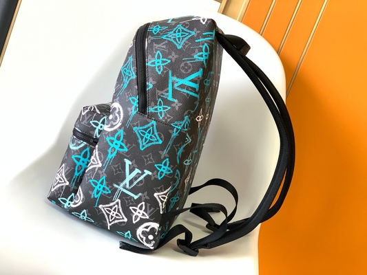 Veelkleurige Groene de Graffitizak van Brand Backpack LV van de Ontdekkingsontwerper