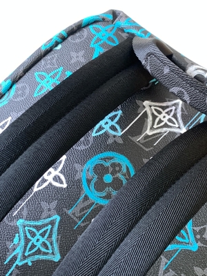 Veelkleurige Groene de Graffitizak van Brand Backpack LV van de Ontdekkingsontwerper